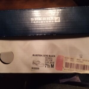 Sperry Top-Sider Bluefish 2 Eye Black